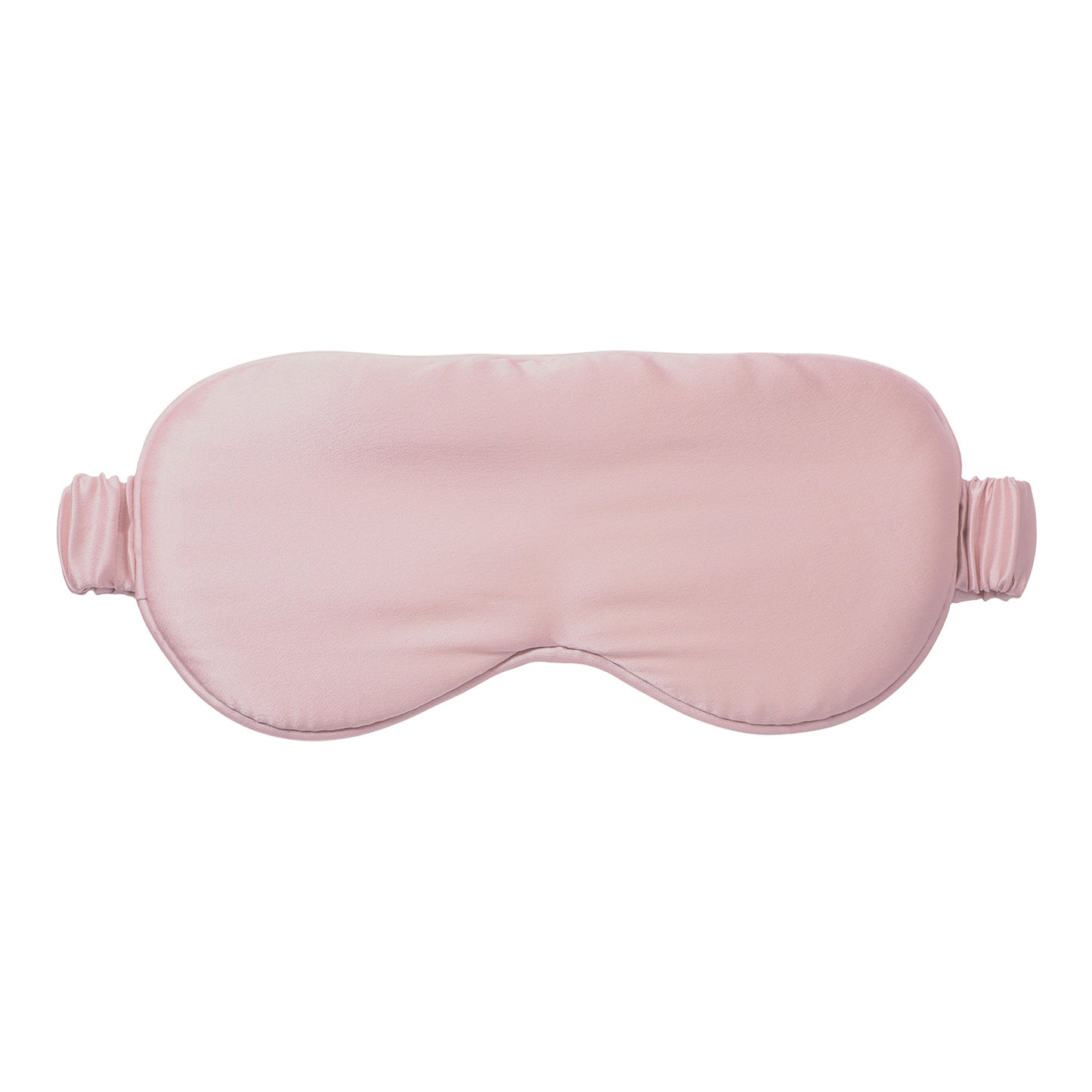 Blush Silversilk Sleep Mask Front Image